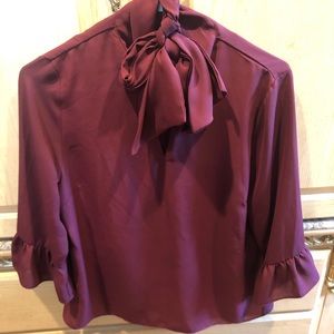Maroon blouse